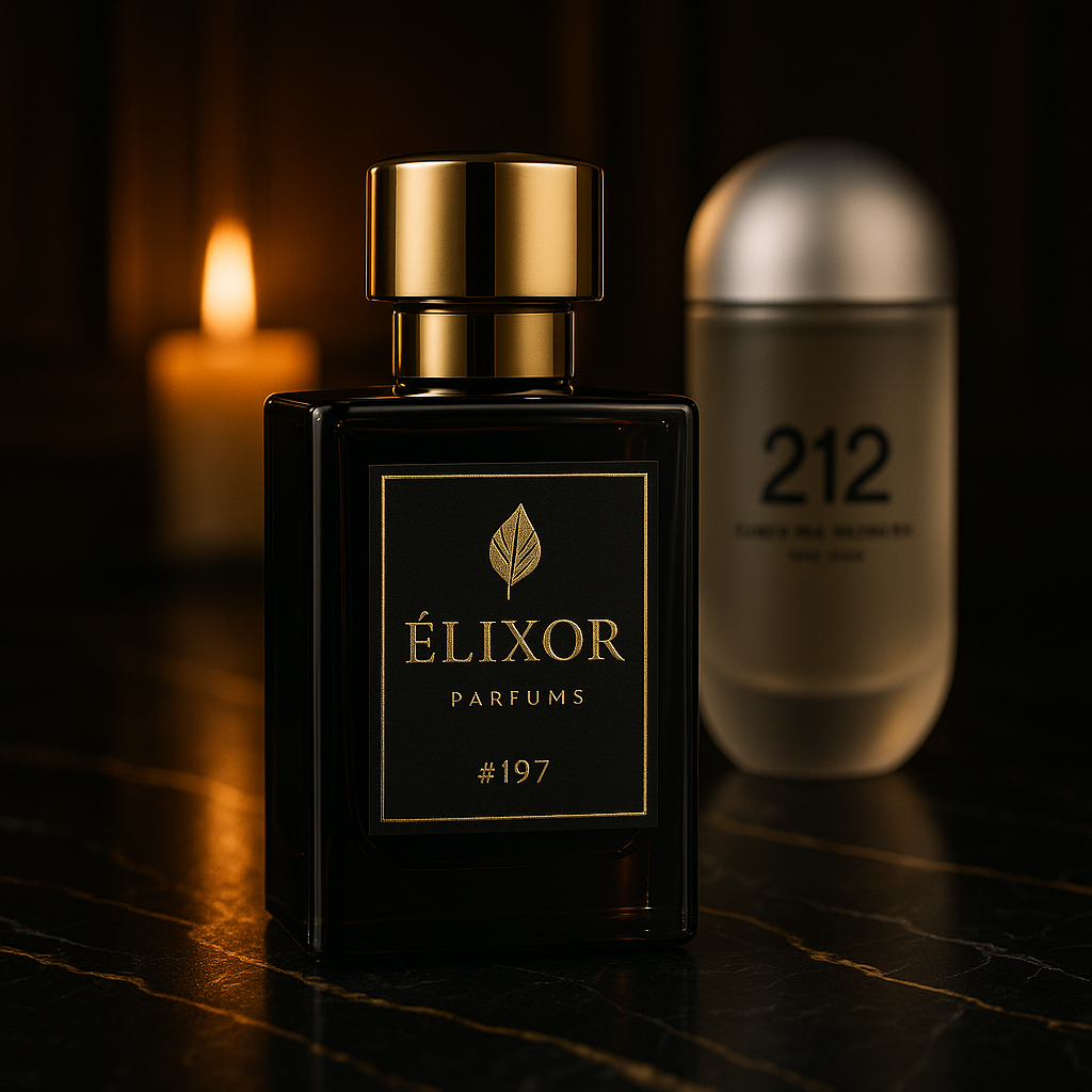 ELIXOR #197 | Inspirado en 212 de Carolina Herrera | 60ml