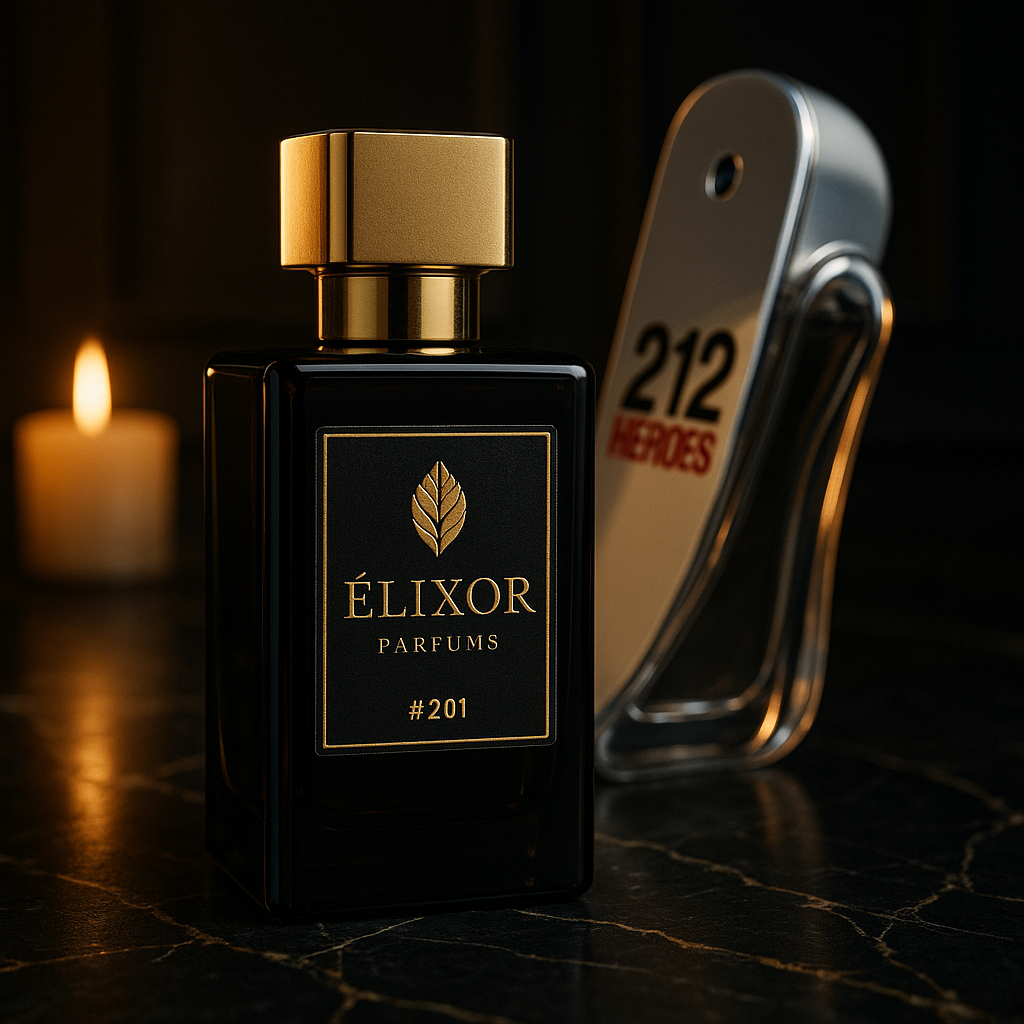 ELIXOR #201 | Inspirado en 212 Heroes de Carolina Herrera | 60ml