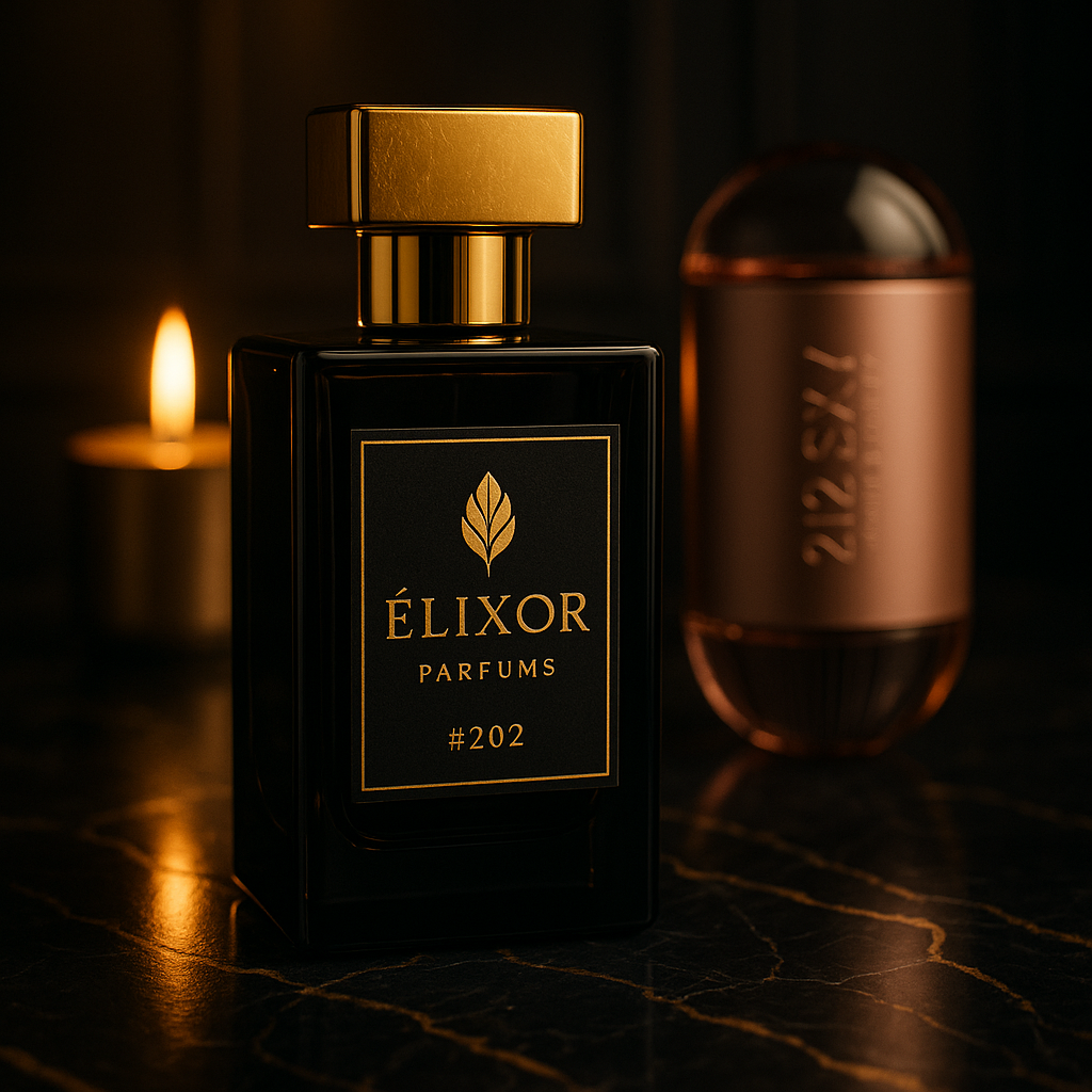 ELIXOR #202 | Inspirado en 212 Sexy de Carolina Herrera | 60ml