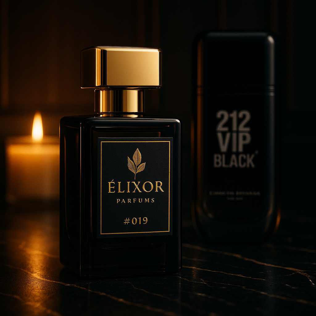 ELIXOR #019 | Inspirado en 212 VIP Black Red de Carolina Herrera | 60ml