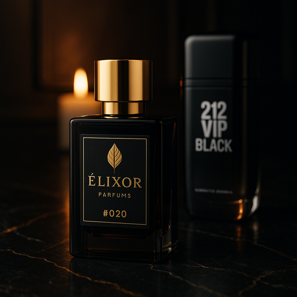 ELIXOR #020 | Inspirado en 212 VIP Black de Carolina Herrera | 60ml