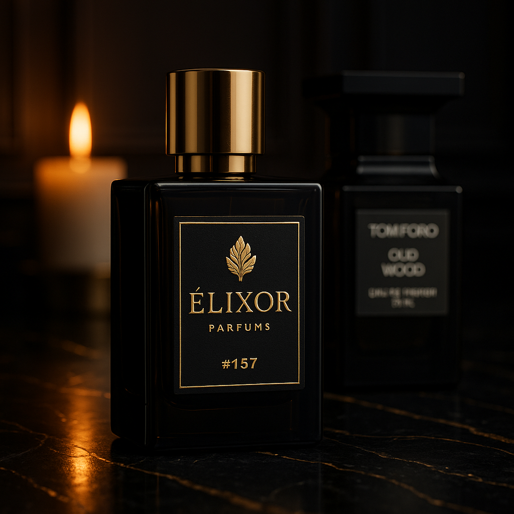 ELIXOR #157 | Inspirado en Oud Wood de Tom Ford | 60ml