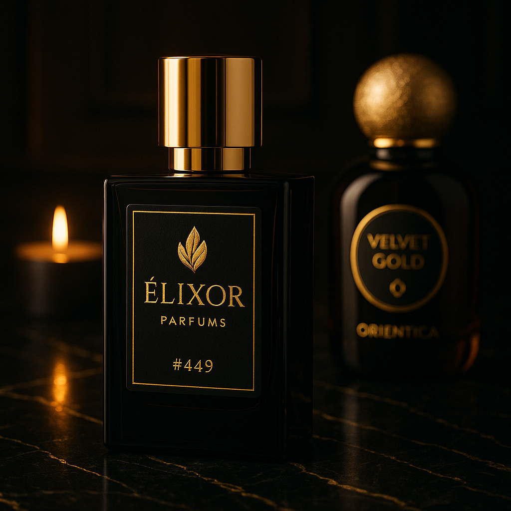 ELIXOR #449 | Inspirado en Velvet Gold de Orientica | 60ml